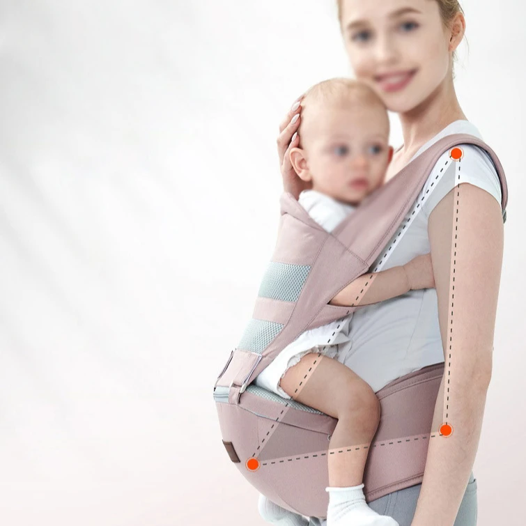 

Ergonomic Baby Carrier With Hip Seat Backpack Wrap High Quality Baby Carrier