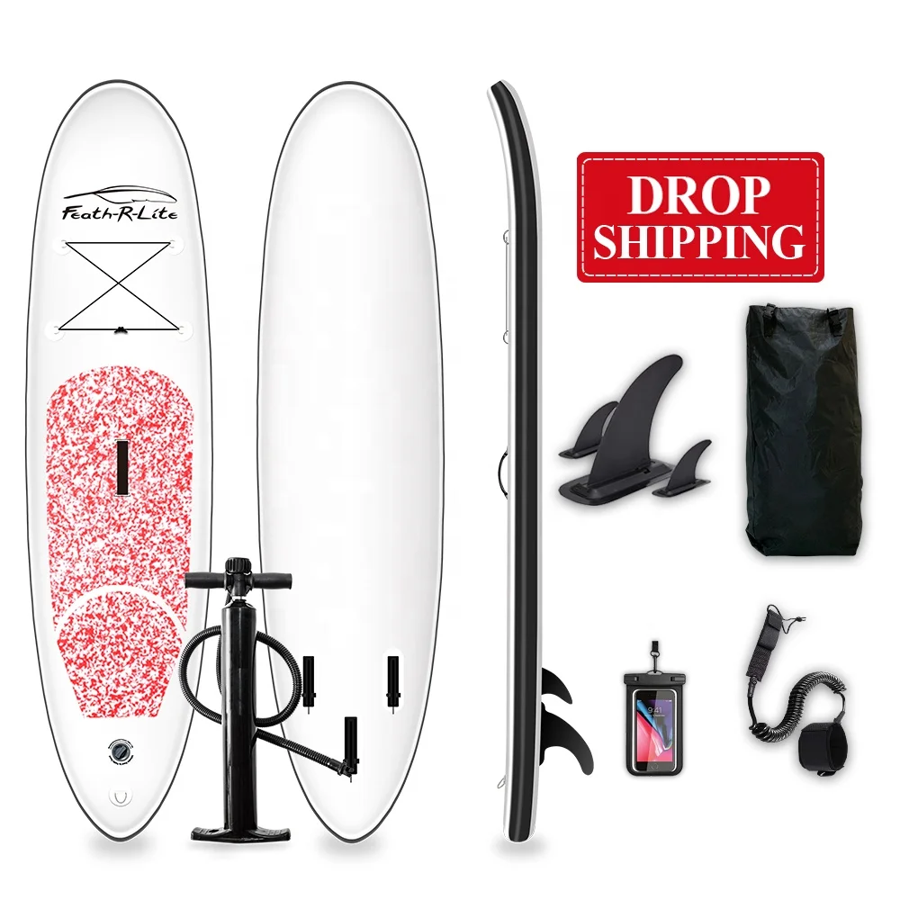 

FUNWATER Drop shipping china surfboard custom inflatable sup paddle board surf paddle board on sale