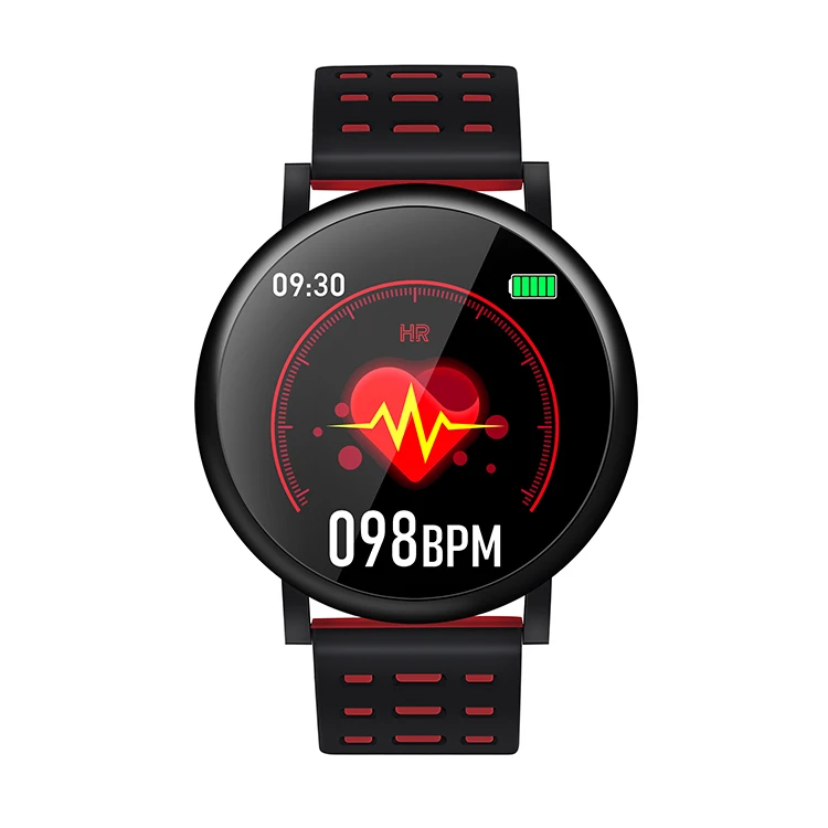 

2021 Round watch sports fitness watch smart wristband S30 blood pressure fitness band watch for men women