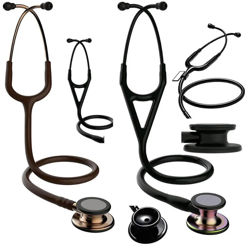 
Deluxe Dual Head stainless steel medical Stethoscope with high quality 
