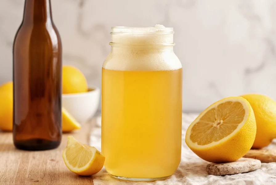 Homemade Ginger Beer: Safe Recipe & Fermentation Guide
