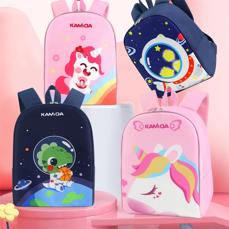 

KAMIDA Kids Bagpack Children Backpack Cute Child Cartoon Animal Mochila Toddler Kawaii School Bag For Boys Girls Gift