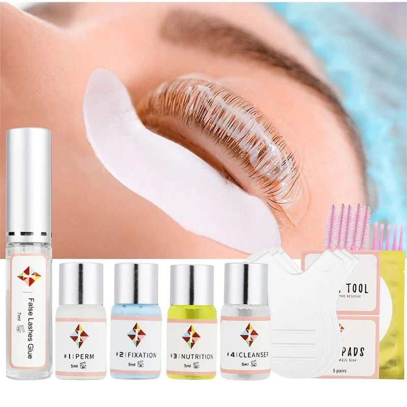 

Private Logo Fast Perm & Long lasting Lash Lift Kit for Perming Curling and Lifting Eyelashes