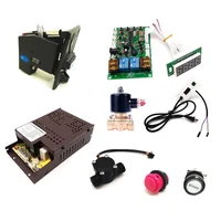 

Coin Operated Timer Control Board Kit Assembly coin acceptor timer board push button