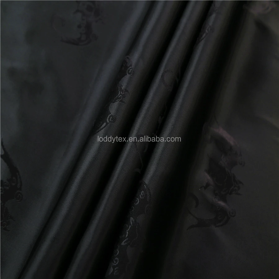 High Quality Polyester and viscose bat jacquard  lining Fabric Textile For Jacket