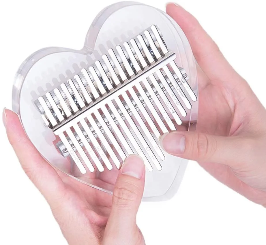 

Musical Instrument Thumb Piano Diy Tines 17 Parts Key Sale Steel Wood Electric Coconut Mini Kalimba Keys, Multi