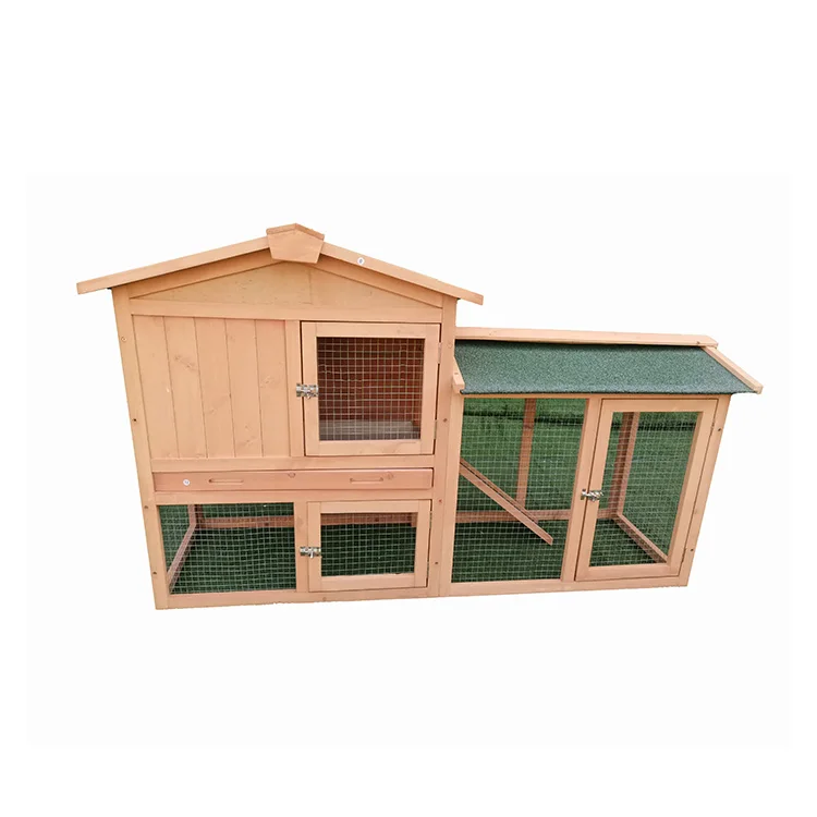 

Cheap Large Outdoor Hen House with Nest Box Poultry Cage Wood Chicken Coop, Customized color