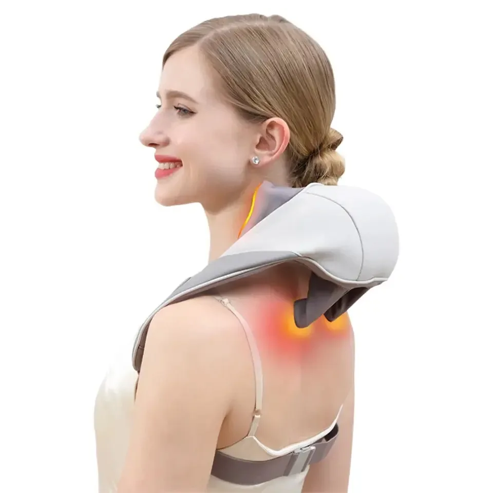 

Infrared Heated Kneading Shiatsu Mini Neck Massage Neck And Shoulder Massager