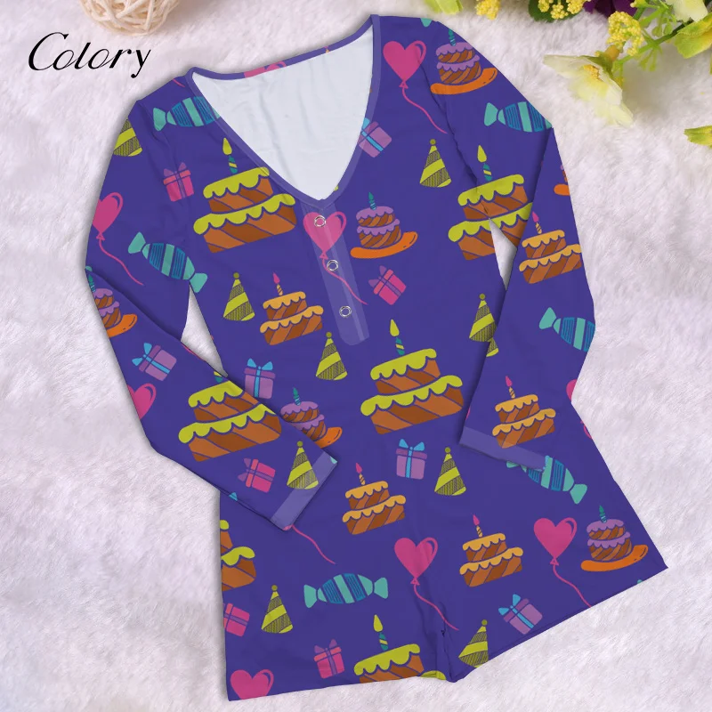 

Colory Bulk Infant Strap Multi Color Romper, Picture shows