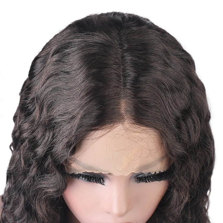 

Water Wave Wig Hair 13*4 Water Wholesale Vendors Natural Hair virgin Peruvian Water Wave Wigs For Black Woman