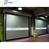 Easy Operation Rapid Hard Security High Speed Spiral Door with windows insert