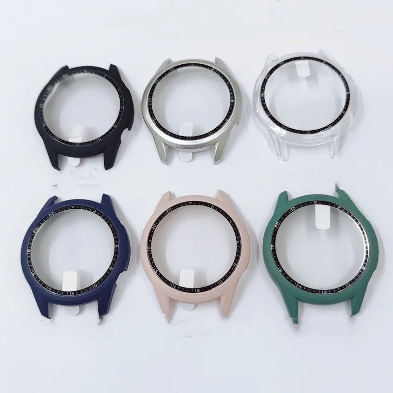

Suitable for Huawei Smart Watch Watch GT2 M5/M6 protective case with tempered film, 7 colors