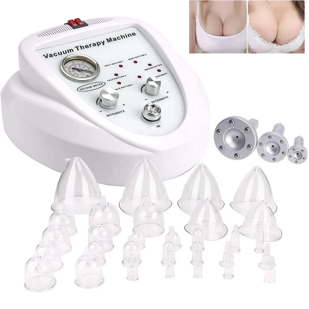 

Butt Lifting Vacuum Machine 30 Vacuum Cups For Breast Nipple and Butt Lifting Enlargement