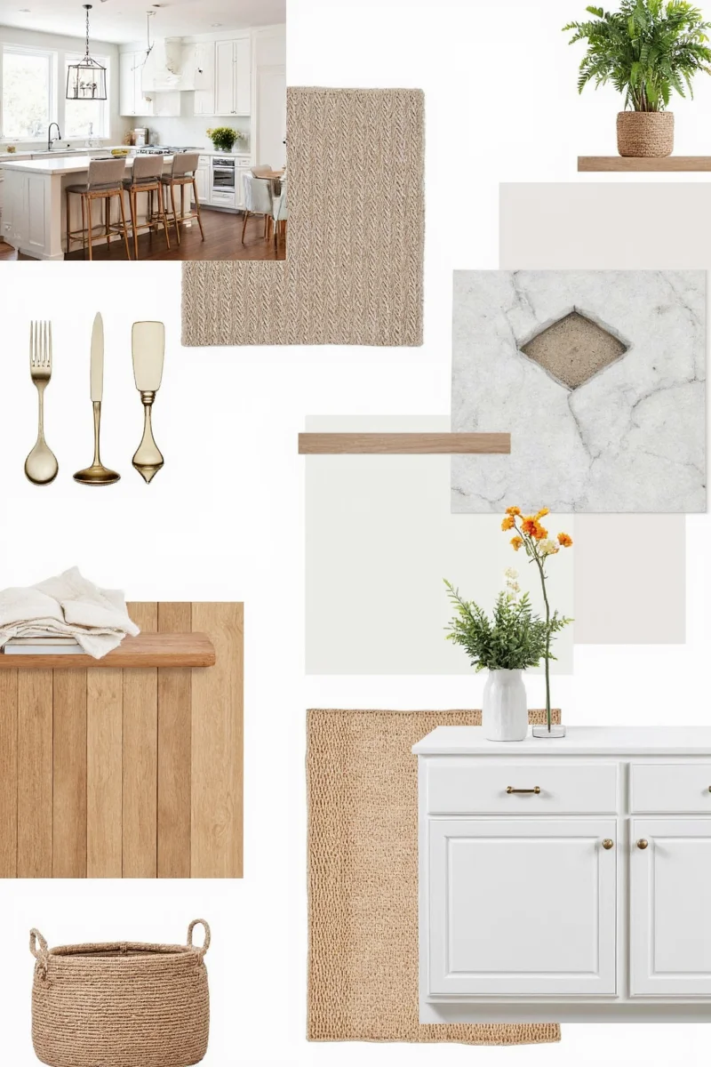 Fabric swatch kit for mood board