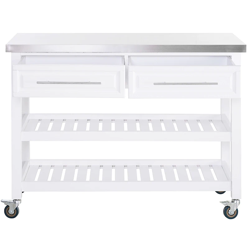 
Dreamve Wholesale Furniture Stainless Steel Kitchen Trolley 