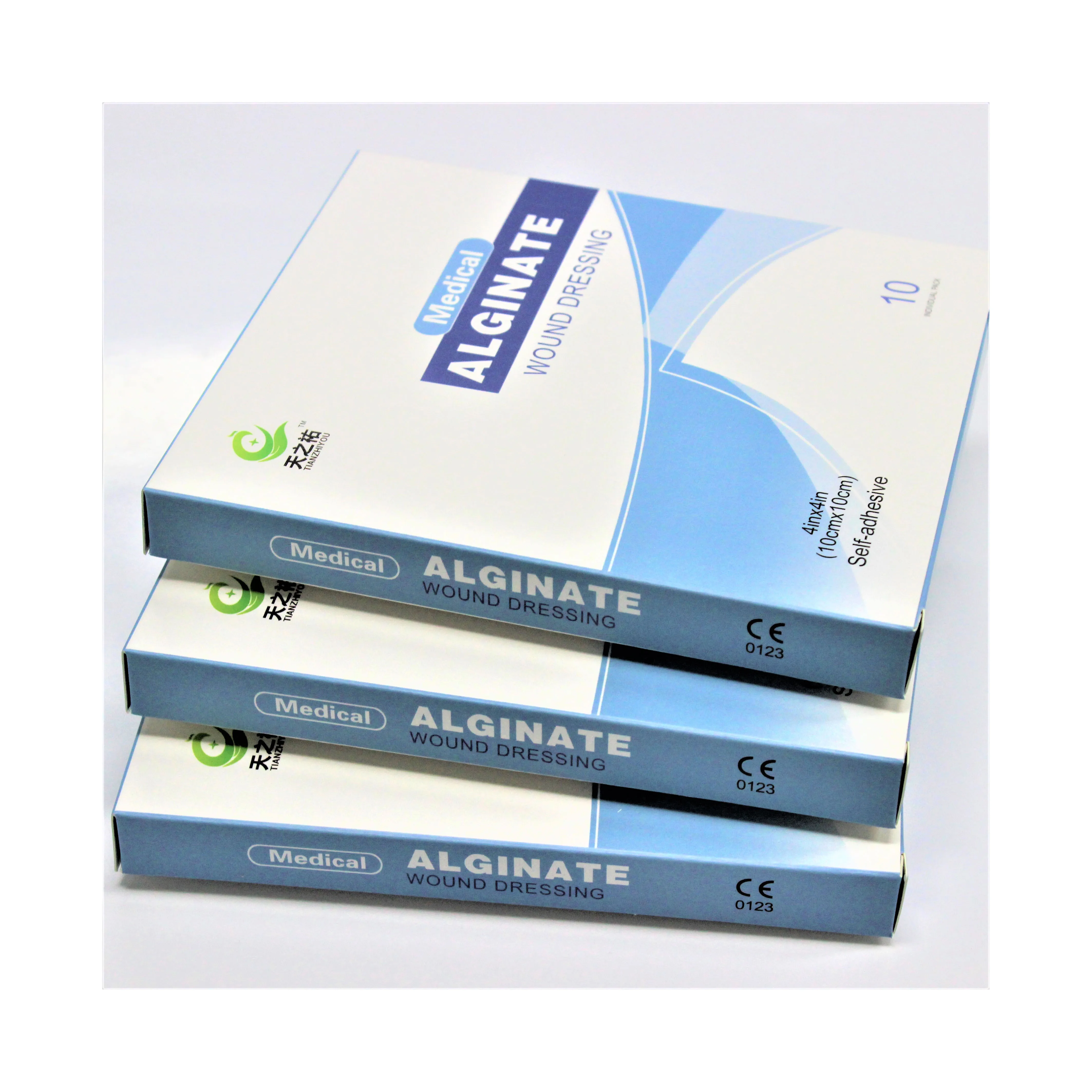
Sodium Alginate Alginon Skin Care Calcium Wound Dressing with FDA CE 