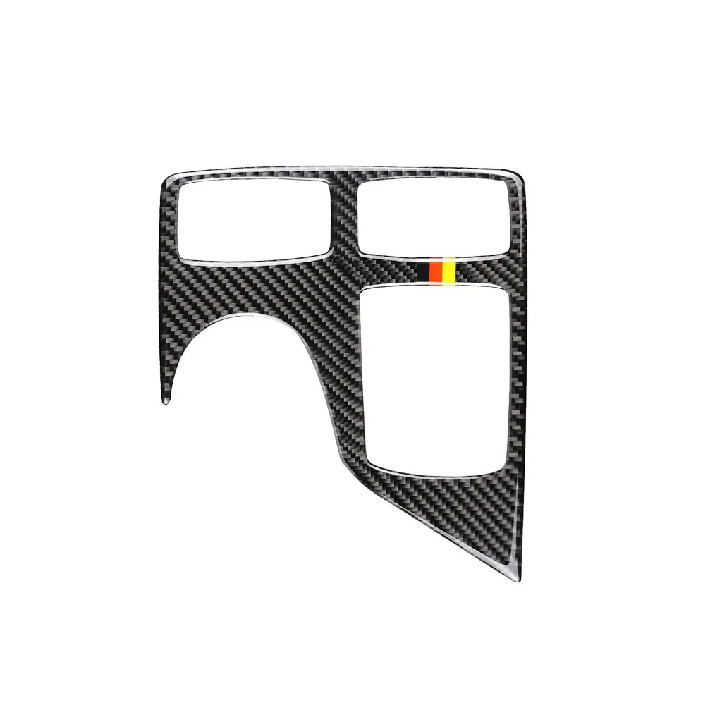 

Carbon Fiber Central Control Armrest Box Multimedia Panel Type A-Germany Decorative Stickers Trim for Mercedes-Benz