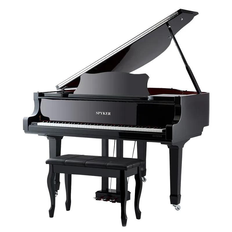 

SPYKER HD-W152 88 Keys Black Digital Grand Piano with MIDI Function and Multi-voices