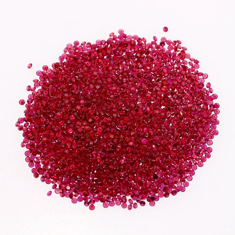 

Natural ruby gemstone hot sale round brilliant cut loose natural ruby ruby gemstone wholesale price per carat gemstones price