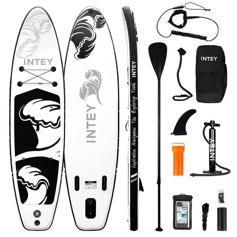 

All Skill Levels Foldable Wave Surf 20 psi Stand Up Paddle Board Inflatable Sup Board