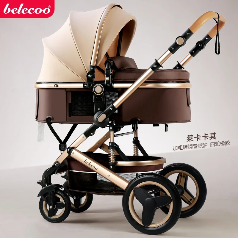 

Purorigin Hot selling 3 In 1 Light Weight Baby Carriage Stroller Easy Folding Baby Stroller Pram, Khaki;gray;lotus green;lotus pink;oem