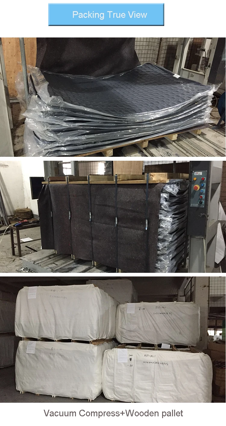 18cm rolled mattress factory cheap bonnell spring roll up king size mattress bed