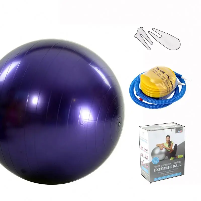 

Exercise Balance Gym Fitness 55cm 65cm Good Quality Pilates Yoga Ball For Back,Anti Burst 55cm Big Exercise Ball, Customized color