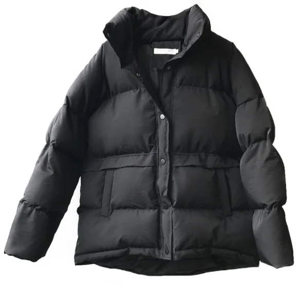 

up-0609r Winter fashion girls coats short model bomber warm jacket women