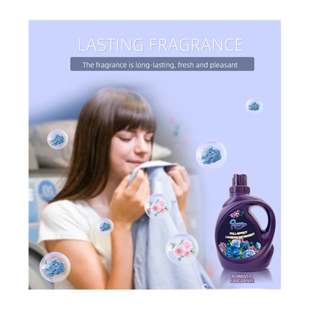 

2L/5L High Quality Powerful Decontamination Eco-friendly Full-effect Clothes Liquid Laundry Detergent #0923