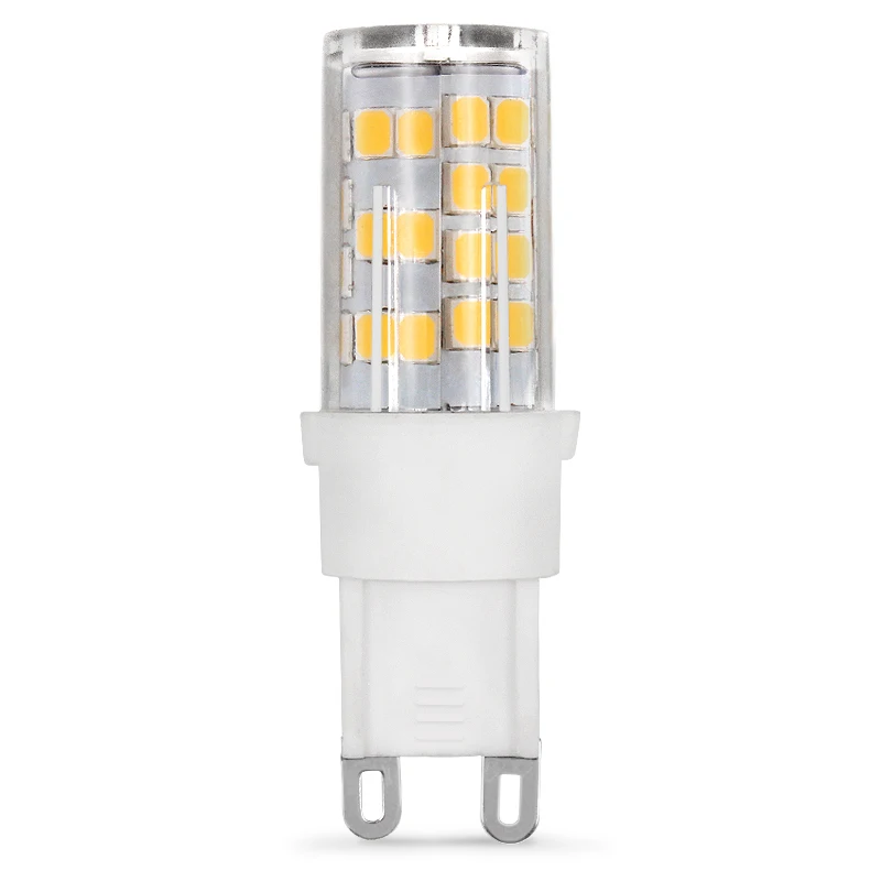 SHENPU 40W Halogen Equivalent 500LM Ceramic G9 Dimmable LED Light Bulb