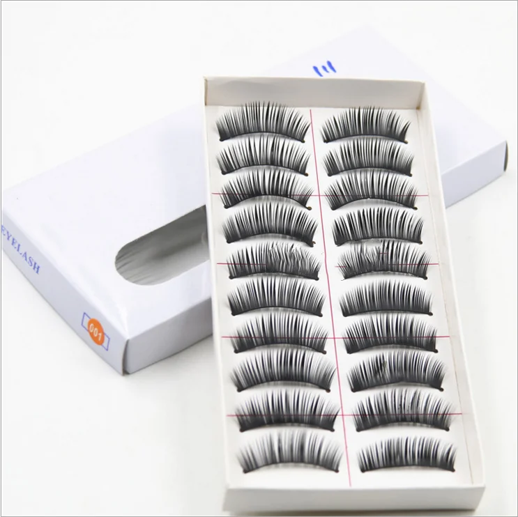 

Main Product Fluffy Eyelashes Fake Lashes 10 Pairs No Brand Eyelash
