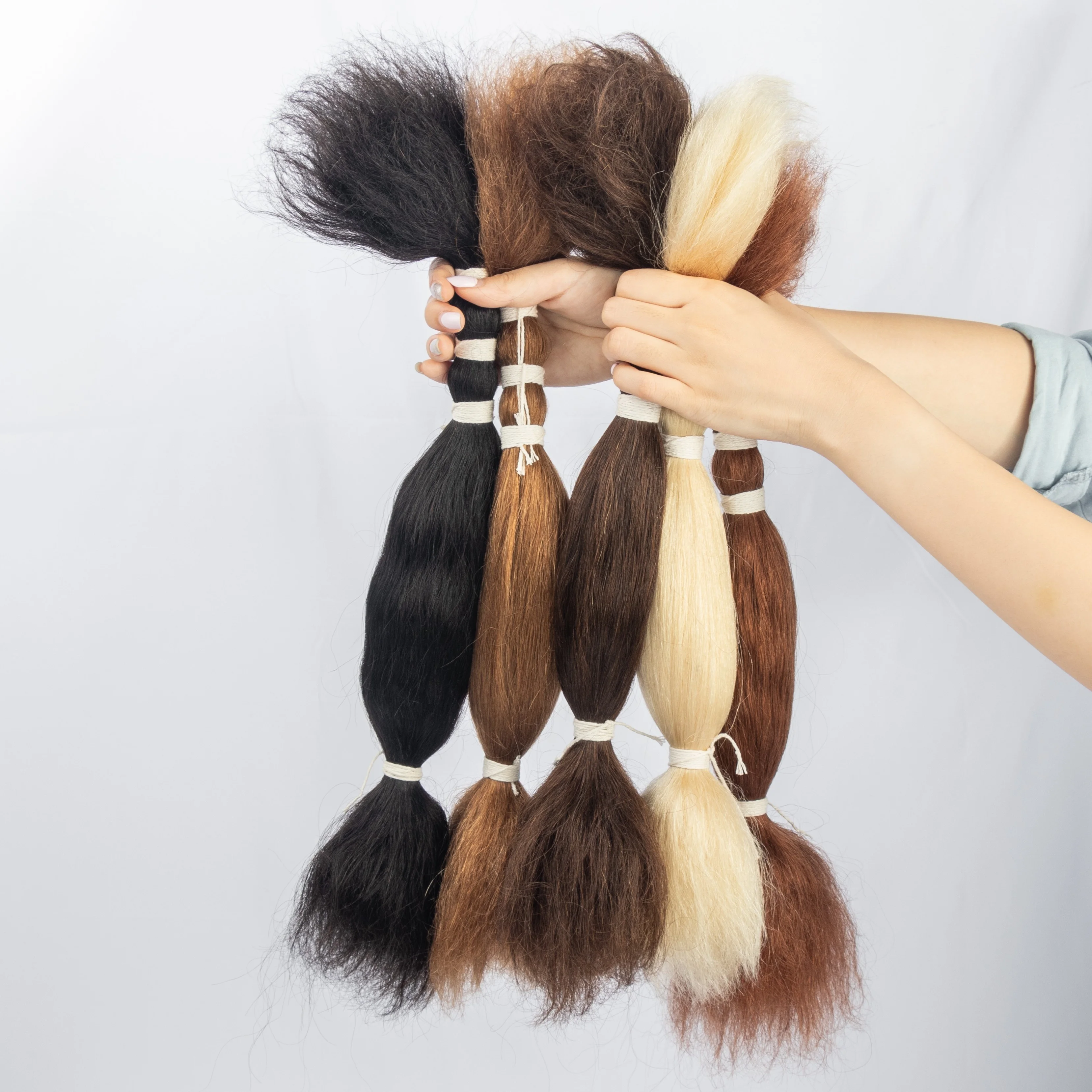 10 30 Inch 100% Human Wet Wavy Hair Braiding