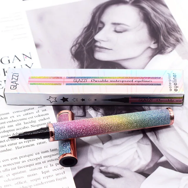 

Bright Star Makeup Eyeliner Lasting makeup Waterproof Anti Sweat Quick Dry No Dizzy Makeup Eyeliner Waterproof Eyeliner