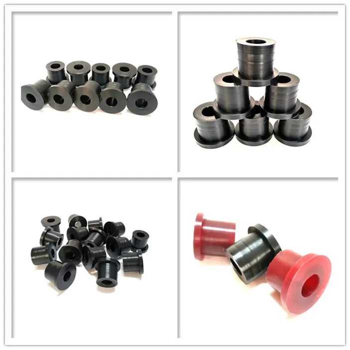Custom Rubber Bushing Flange Sleeve Insert Isolator Grommet Buy Round