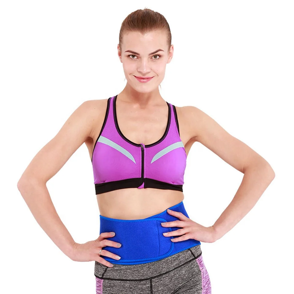 

Elastic Neoprene Waist Support belt Lumbar Back Support Belt, Black, blue, grey, skin