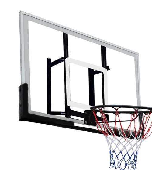 

M.Dunk Portable Wall Mounted Outdoor 48inch Basketball Backboard Foldable Basketball Hoop for Adults