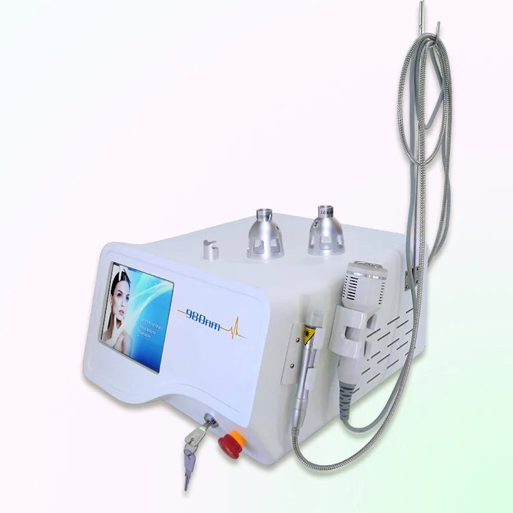 

Europe hot sale 980 diode laser vascular/blood vessels/spider veins removal 980nm diode laser machine