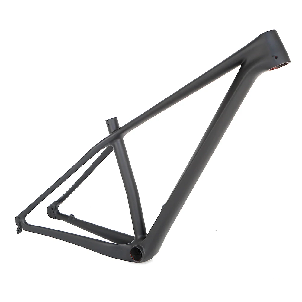 

Personalizado DIY brillante mate sin pintar 27.5 29 carbono mtb marco de bicicleta cruda, Bright / matte