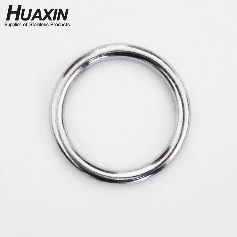 

High Polished Stainless Steel AISI316 Welded Round Ring Smooth And Shiny O Ring