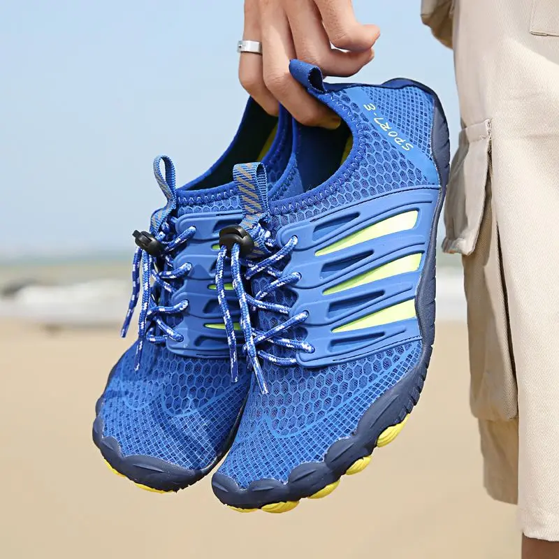 

Fournisseurs Water Based Glue Sport Shoes Gents Air Cushion Water Shoes Beach Terbaru Organizer Shoe Outdoor, Customized color