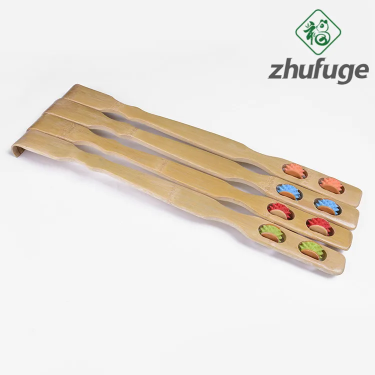 
Back Itch Scratcher Natural Bamboo Eco Friendly LOGO Customized 18 Inches Long Neck Massage Tool Neck Massager 