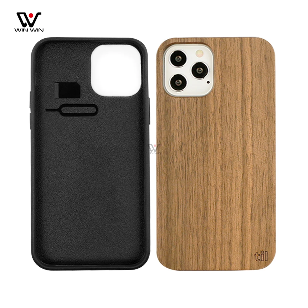 

Online Wood Cell Phone Accessories Eco-Friendly Cherry Wooden Phone Case Cover For iPhone 12