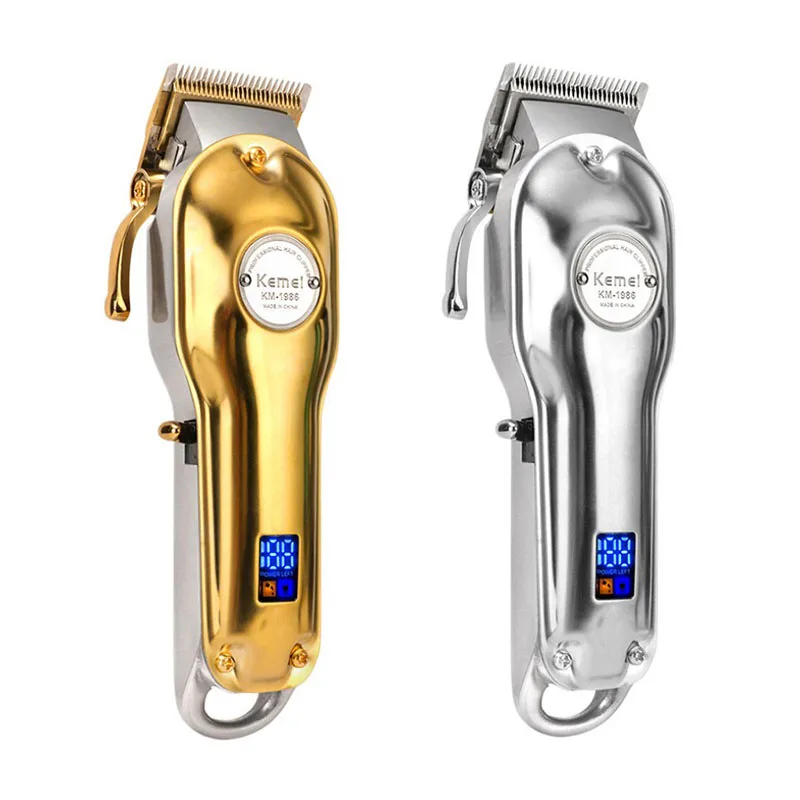 
KEMEI 1986 Professional Electric All Metal Professional Hair Clipper Barber Hair Trimmer Men 