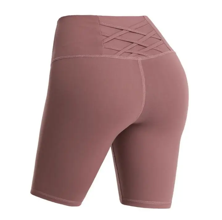 

High Quality Nylon Pants Recycled Fabric Leggings Yoga Pants Shorts For Women