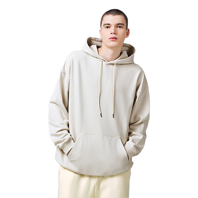 

Wholesale Blank Thick Oversized Cotton Hoodie, Various colors available