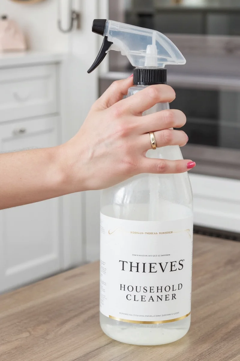 Cleaning children's toys with Thieves