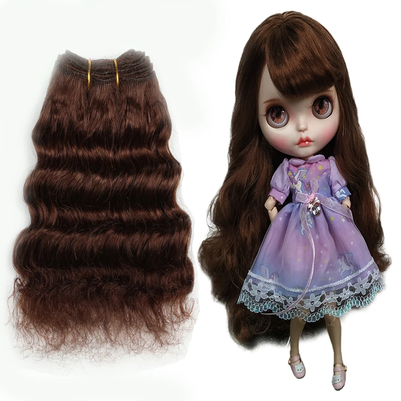 

Cheap Doll Wig Hair Doll Mohair Type Angora Wefts Doll Top Selling Curly Angola Mohair Weft Animal white Goat Hair