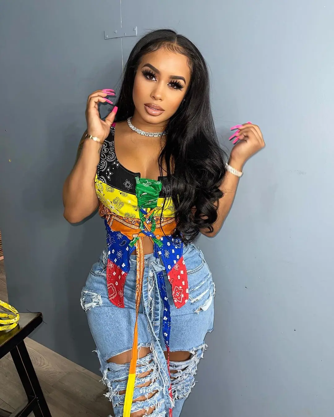 

Factory Wholesale Direct Sales 2021 New Design Cute Printing Bandage Sleeveless Crop Top Tank Woman Tops Fashionable, As pictures