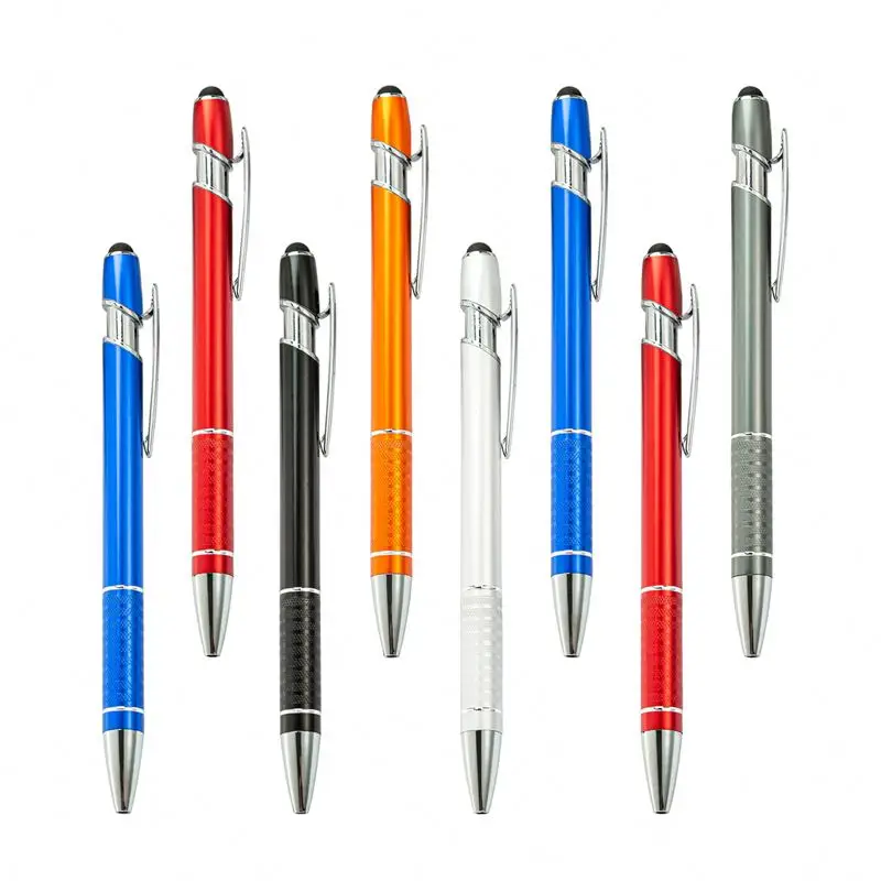 

Advertising Touch Screen Pens Custom Logo Metal Ballpoint Pens Stylus Pens