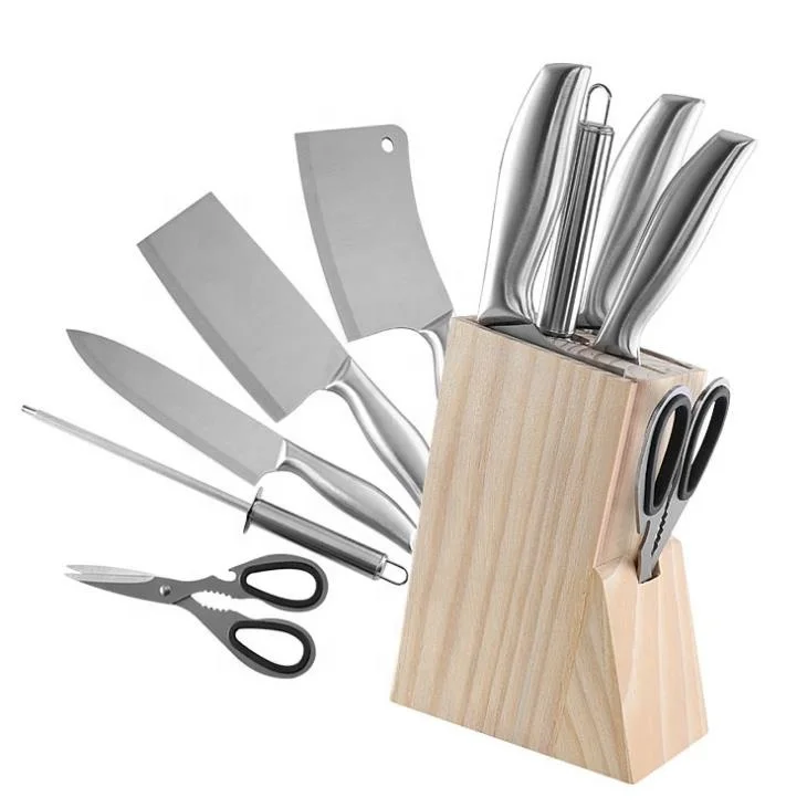 

eco-friendly stainless steel japanese chef kitchen knife set